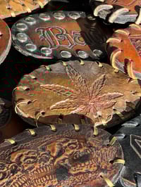 Image 9 of Handmade Tom Fugle Leather Belt Buckles