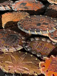 Image 6 of Handmade Tom Fugle Leather Belt Buckles