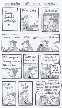 Daily Comic April 28: Birthday Cake