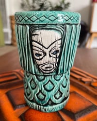 Image 4 of Native Drum Mug -3 Colors ( Lagoon/ Cocoa/bone￼ )