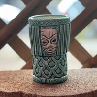 Image 7 of Native Drum Mug -3 Colors ( Lagoon/ Cocoa/bone￼ )