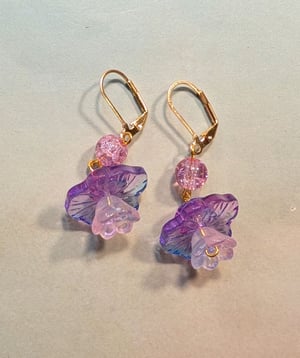 Image of BRACELETS! ~ BIG Leafy Lilac Mushroom Bauble Bracelet #12