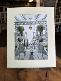 Image 2 of Bush Balcony (Print)