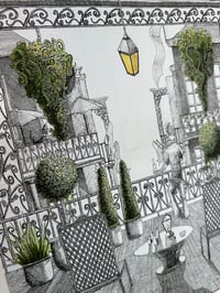Image 4 of Bush Balcony (Print)