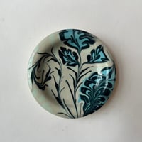 Image 1 of Cobalt Floral Mini Dish 4