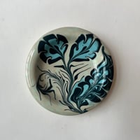 Image 1 of Cobalt Floral Mini Dish 5