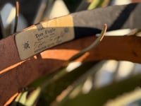 Image 5 of Original SIGNED Tom Fugle  Beretta Leather Belt