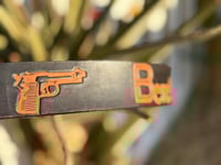 Image 6 of Original SIGNED Tom Fugle  Beretta Leather Belt