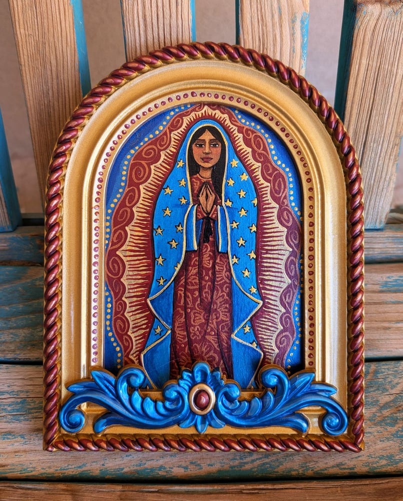 Image of MINI LUPITAS! ~ Original Art Our Lady of Guadalupe #1