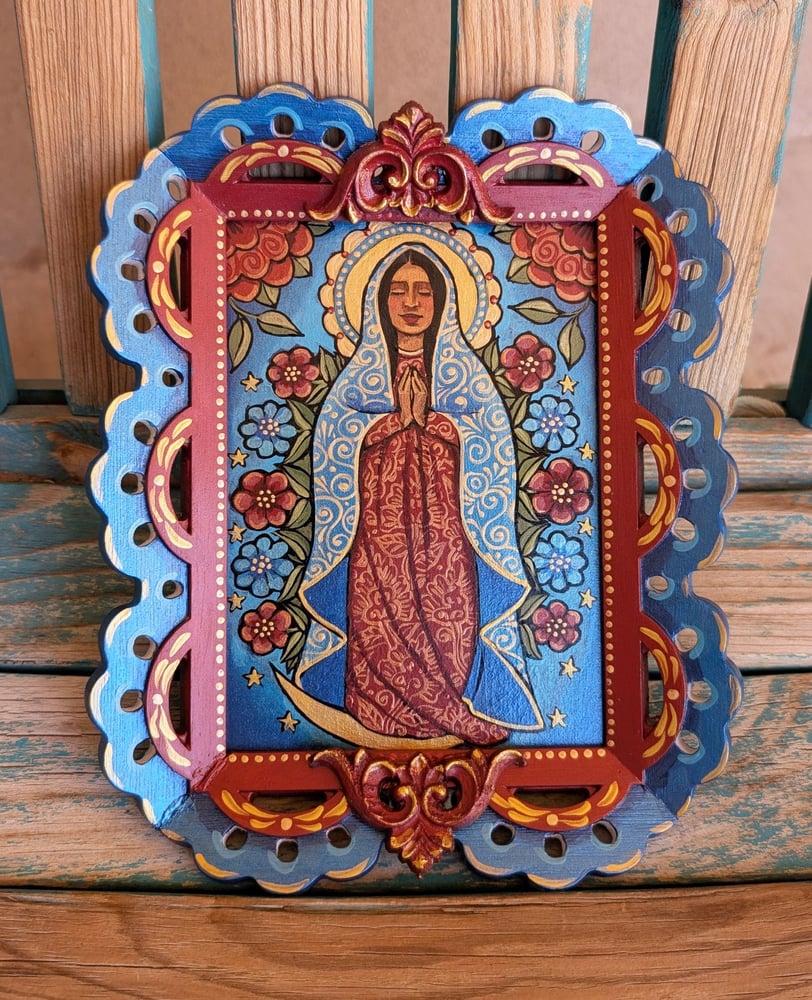 Image of MINI LUPITAS! ~ Original Art Our Lady of Guadalupe #3
