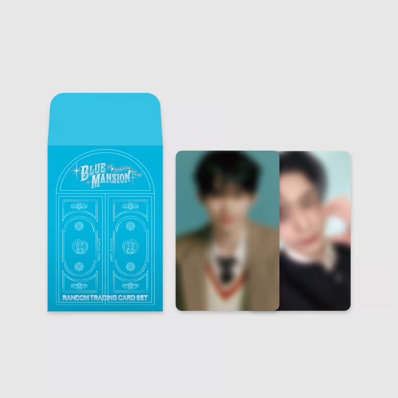Image of [PRE-ORDER] ZEROBASEONE Blue Mansion Fancon Trading Card Pack