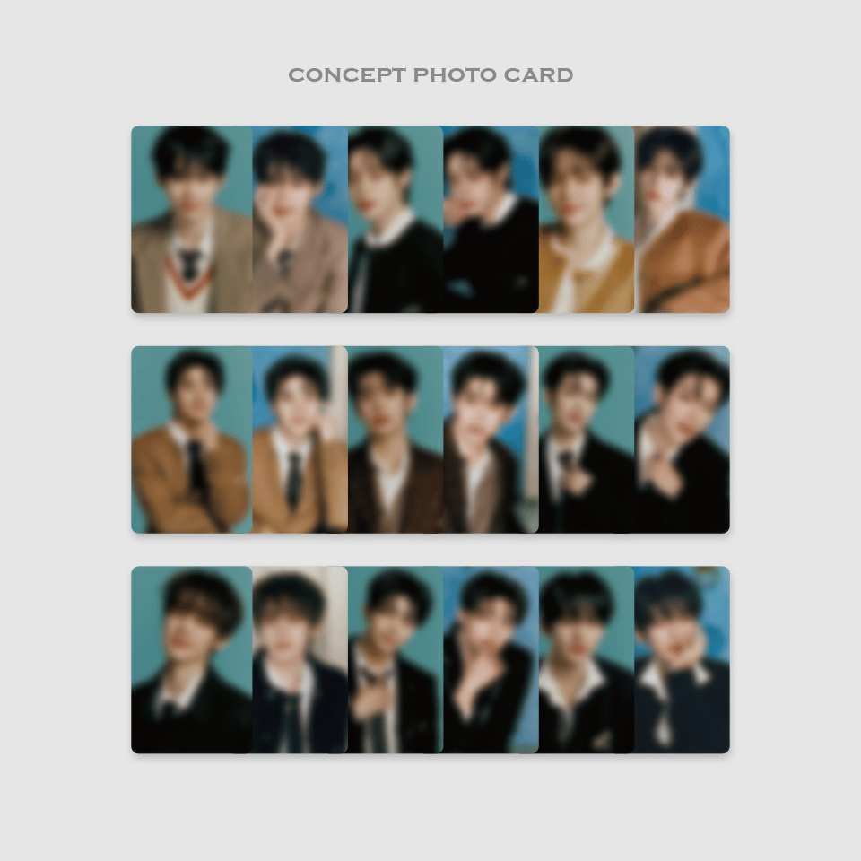 Image of [PRE-ORDER] ZEROBASEONE Blue Mansion Fancon Trading Card Pack