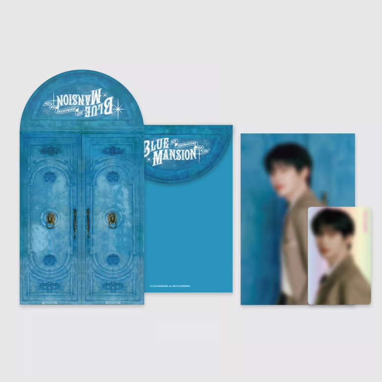 Image of [PRE-ORDER] ZEROBASEONE Blue Mansion Fancon Photo Set