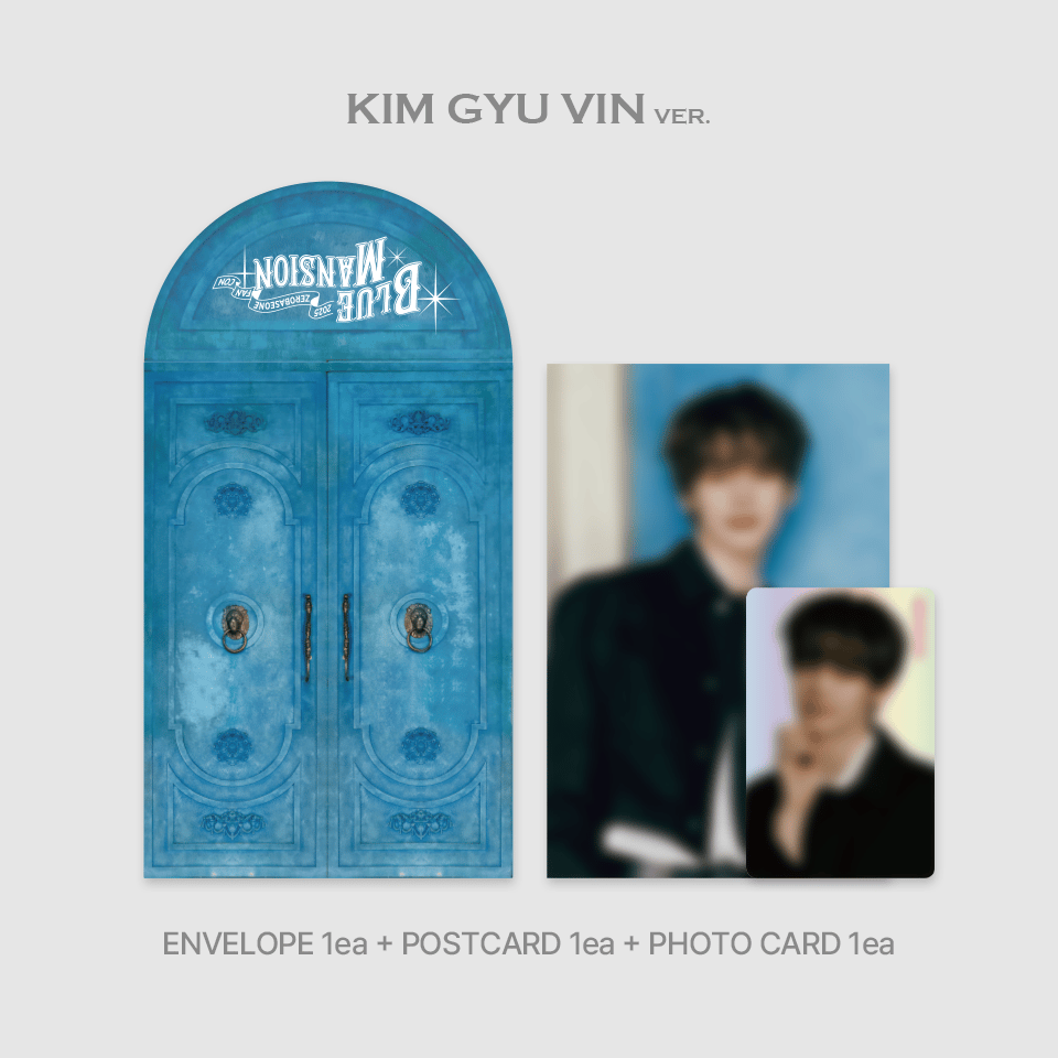 Image of [PRE-ORDER] ZEROBASEONE Blue Mansion Fancon Photo Set