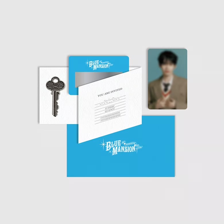 Image of [PRE-ORDER] ZEROBASEONE Blue Mansion Fancon Invitation