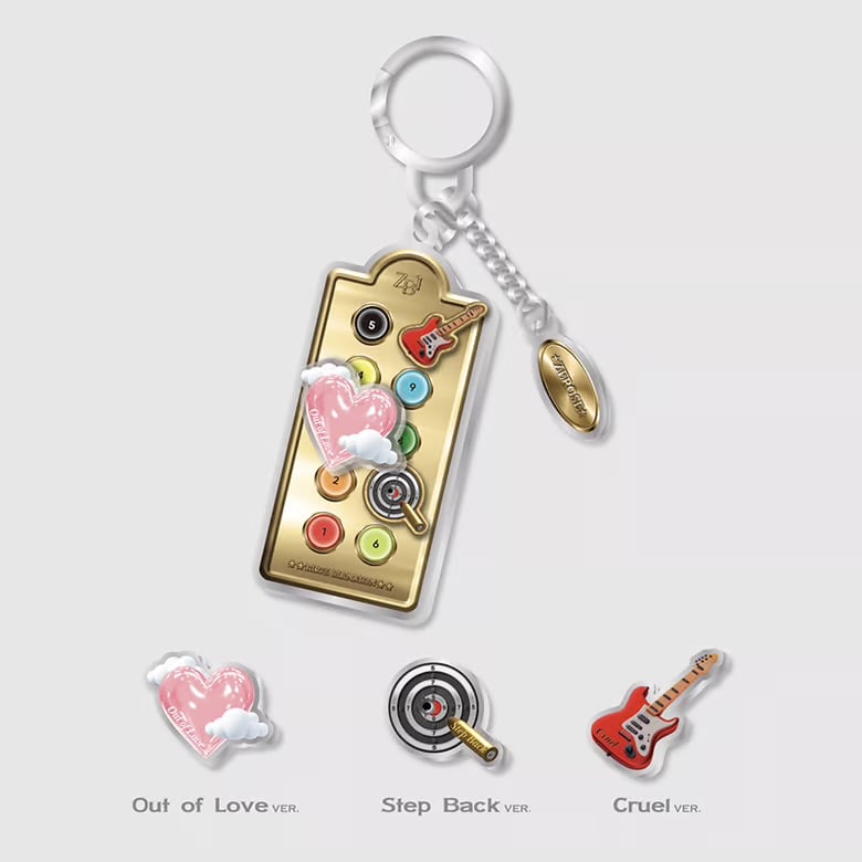 Image of [PRE-ORDER] ZEROBASEONE Blue Mansion Fancon Keyring