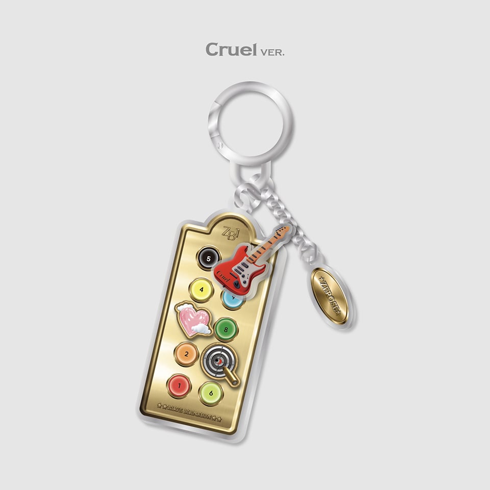 Image of [PRE-ORDER] ZEROBASEONE Blue Mansion Fancon Keyring
