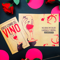 Image 1 of Como El Vino - Postal 
