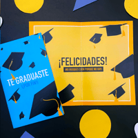 Image 1 of Te Graduaste - Postal