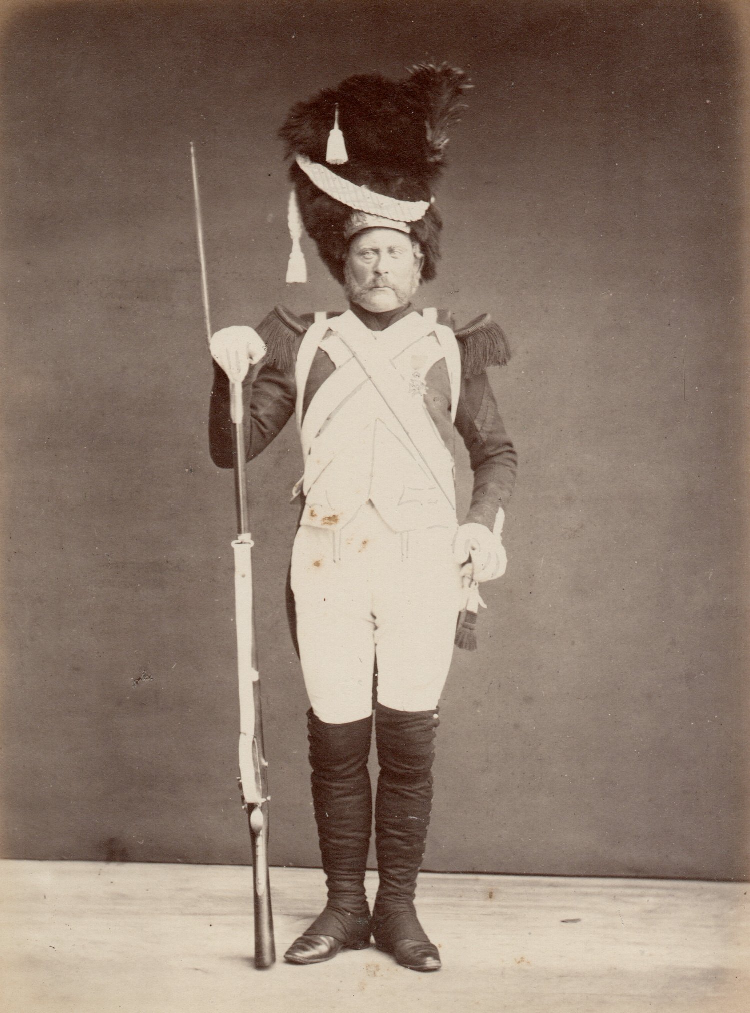 Image of Bernard and Nugues: grenadier of the Garde Impériale, France ca. 1866 