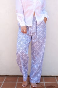 Image 3 of Lined Mens Slouchy Pant - Pacific