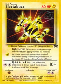 Electabuzz (Movie Promo) - WoTC Promo Near Mint