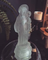 Image 2 of Frosted glass mary