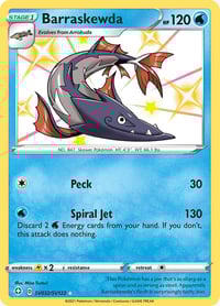 Barraskewda - Shining Fates: Shiny Vault Near Mint