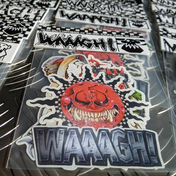 Image of WAAAGH! - Sticker packs