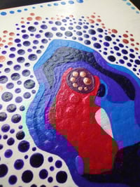 Image 2 of Mini vulva dot painting 2