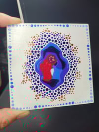 Image 3 of Mini vulva dot painting 2