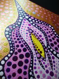Image 2 of Mini vulva dot painting 1