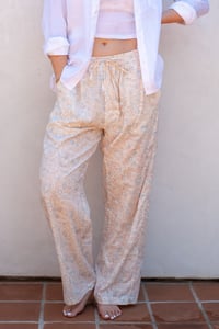 Image 2 of Lined Mens Slouchy Pant - Champagne