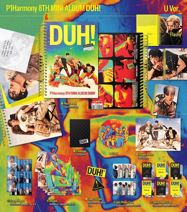 Image of P1Harmony ‘DUH!’ (Photobook Ver.)