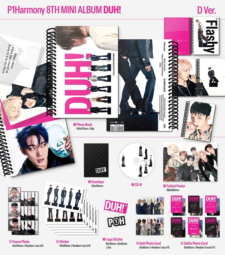 Image of P1Harmony ‘DUH!’ (Photobook Ver.)