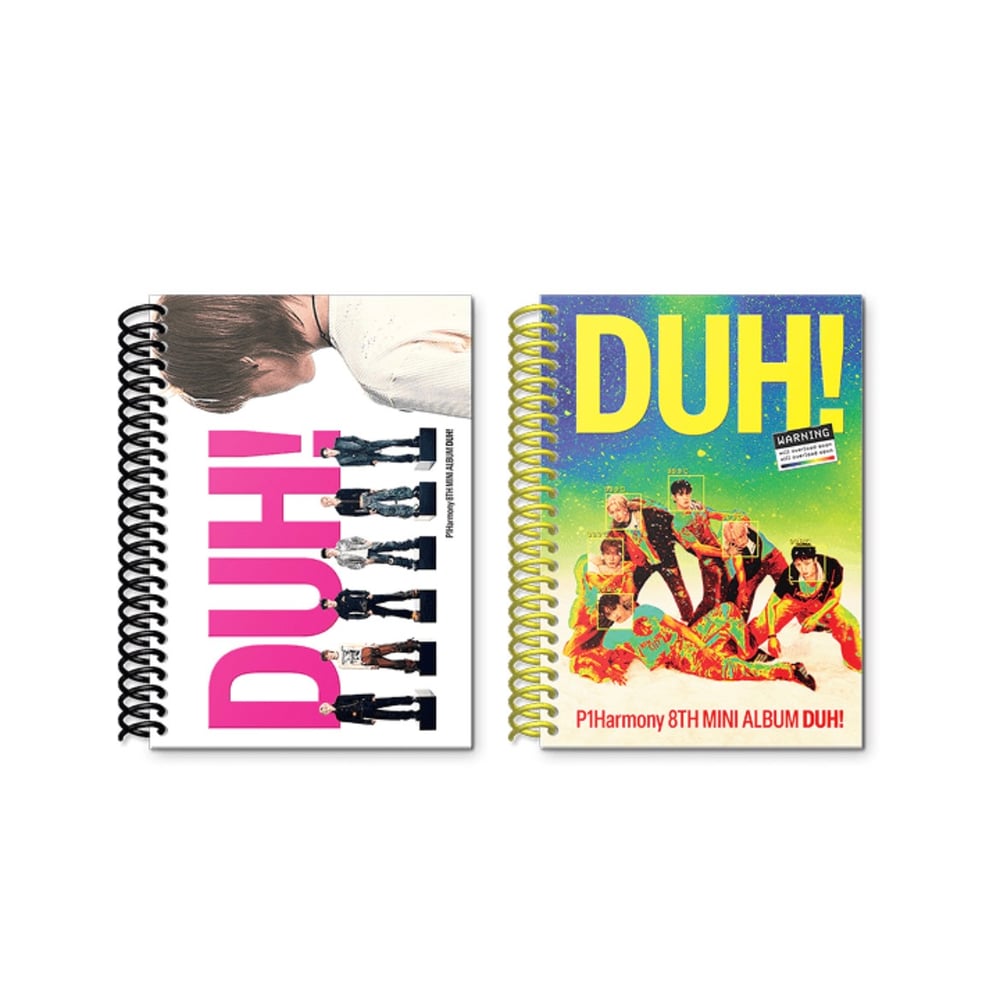 Image of [PRE-ORDER] P1Harmony ‘DUH!’ (Photobook Ver.) + Weverse Shop POBs