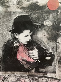 Image 2 of "Little Man" New mixed media art!
