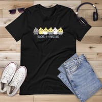 Image 2 of Cockatiel Borbs of a Feather Unisex T-shirt