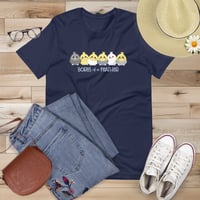 Image 4 of Cockatiel Borbs of a Feather Unisex T-shirt