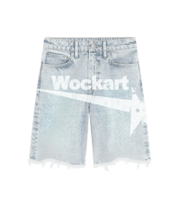WOCKART STAR DENIM JORTS