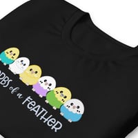 Image 6 of Cockatiel Borbs of a Feather Unisex T-shirt