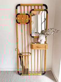 Image 1 of MUEBLE RECIBIDOR DE BAMBÚ