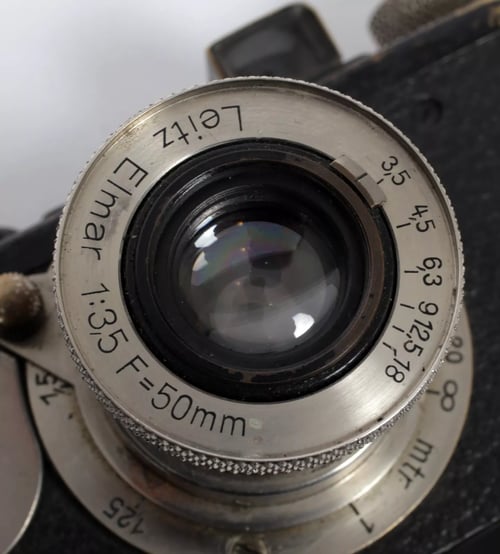 Image of Leica IA 35mm leitz rangefinder Elmar 50mm F3.5 lens (AS IS - READ) #8118