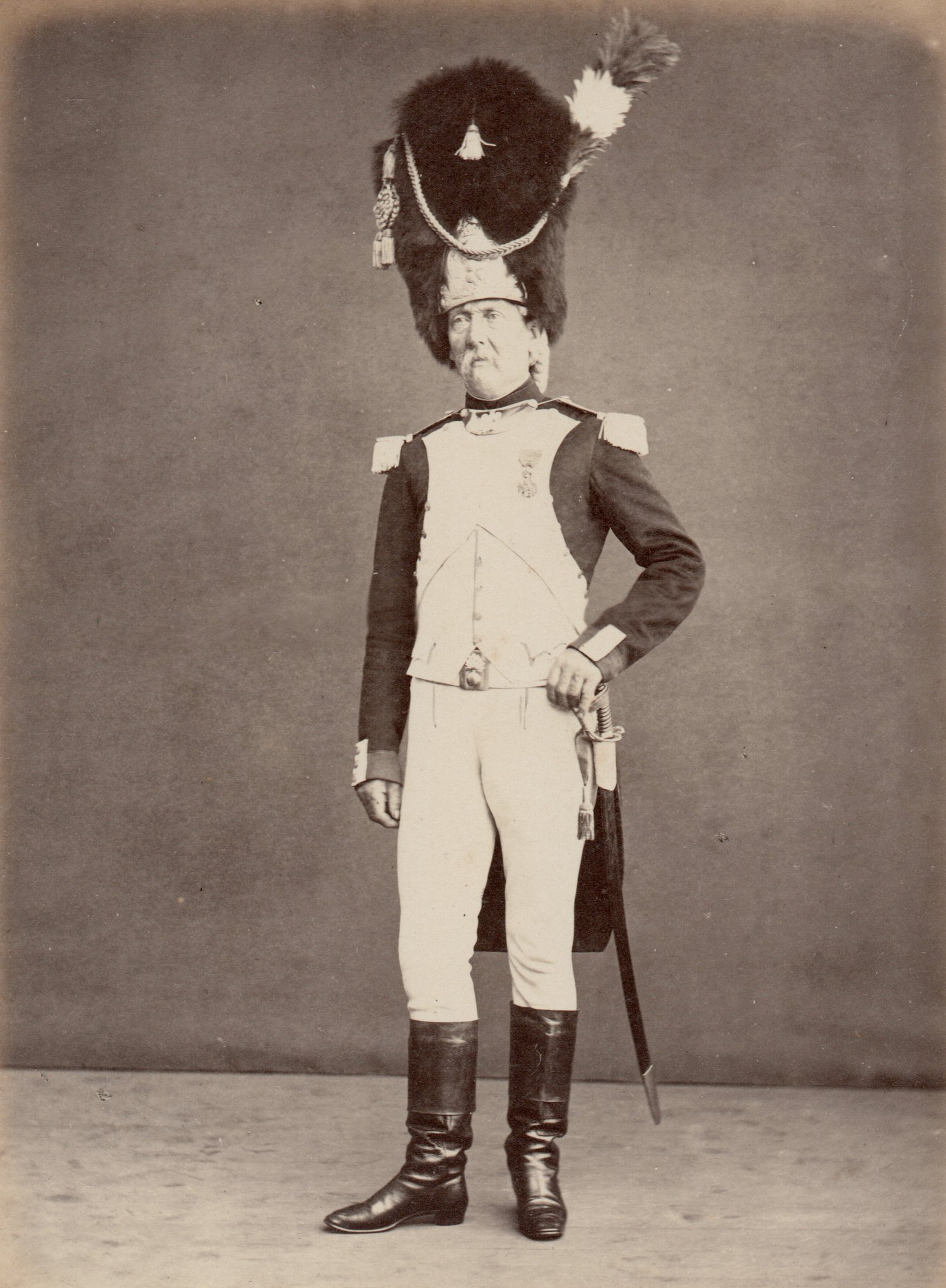 Image of Bernard and Nugues: officer of the Garde Impériale, France ca. 1866 