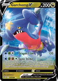 Garchomp V - SWSH10: Astral Radiance Near Mint