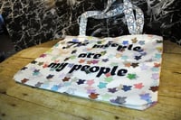 Image 5 of The Meeple are My People Zippered tote bag