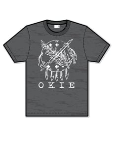 Image of Osage Okie Shirt-Charcoal