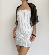 Mini | Tulip Dress in white