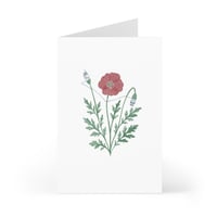 Image 2 of GREETING CARD - AMAPOLA (POPPY)