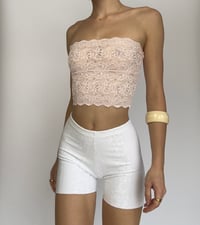 Image 2 of Tube Top | Baby Pink Lace 